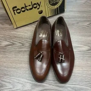 FootJoy | Shoes | New Footjoy Brown Tassel Loafers 1 E  display picture 3